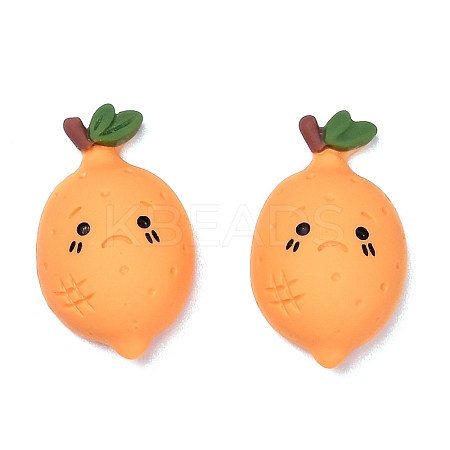 Opaque Resin Cabochons CRES-J044-05D-1