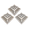 Undyed Natural Wooden Big Pendants LS-X-WOOD-N007-033-1