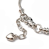 2Pcs Brass European Style Bracelets For Jewelry Making KK-YW0001-55-2