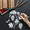 Plastic Reusable Drawing Painting Stencils Templates DIY-WH0172-847-7