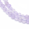 Natural Lavender Amethyst Beads Strands G-E411-20B-3mm-3