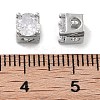 Rack Plating Brass Micro Pave Cubic Zirconia Beads KK-Z071-39P-3