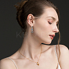 20Pcs Brass Earring Hooks KK-FH0007-17P-6