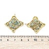 Natural Green Aventurine Pendants STAS-V003-04G-03-3