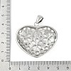 304 Stainless Steel Pendants STAS-F310-12P-3