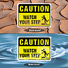 UV Protected & Waterproof Aluminum Warning Signs AJEW-GL0001-01B-07-5