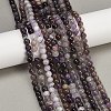 Natural Amethyst Beads Strands G-F591-25-6mm-1