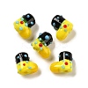 Handmade Lampwork Bumpy Beads Strands LAMP-U001-01B-1-2