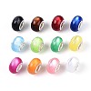 Large Hole Rondelle Resin European Beads RPDL-Q004-02-2