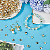 500PCS CCB Plastic Bead Caps CCB-SC0001-05G-4