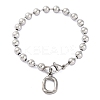 304 Stainless Steel Bracelets BJEW-M001-01P-03-1