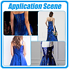 Women's Wedding Dress Zipper Replacement DIY-WH0128-10A-5