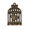 Tibetan Style Alloy Pendants TIBEP-S317-36AB-NR-1