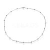 304 Stainless Steel Cable Chain Necklaces NJEW-M183-05P-2