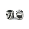 12Pcs 2 Style 304 Stainless Steel European Beads STAS-UN0046-47-3