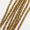 Electroplate Non-magnetic Synthetic Hematite Beads Strands G-J160-A-02-1
