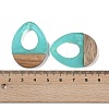Resin & Wood Pendants WOOD-F015-17E-3