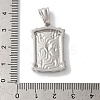 Non-Tarnish 304 Stainless Steel Pendants STAS-Z075-11P-3