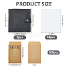5 Inch PU Leather Cover Garden Seed Storage Organizer 2-Ring Binder Album DIY-FH0009-80B-2