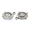 Non-Tarnish 304 Stainless Steel Pendants STAS-P279-10P-3