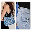 Acrylic Butterfly Layered Chain Belts for Jeans Pants HJEW-TAC0112-8