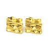 Ion Plating(IP) 304 Stainless Steel Stud Earrings for Women EJEW-D111-01A-G-1