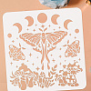 PET Hollow Out Drawing Painting Stencils DIY-WH0391-0328-3
