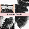 Polyester Lace Leg Sleeves AJEW-WH20080-23A-5