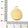 Ion Plating(IP) 304 Stainless Steel Pendants STAS-I321-15G-3