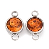 K9 Glass Connector Charms GLAA-G017-P14-1
