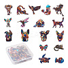 Craftdady 17Pcs 17 Style Alloy Enamel Pendants ENAM-CD0001-14-1