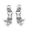 Tibetan Style Alloy Pendants TIBEP-Q088-004AS-RS-1
