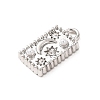 Alloy Rhinestone Charms RB-CBA7F7E-07P-2