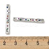 Brass Pave Colorful Cubic Zirconia Connector Charms KK-K378-13P-3