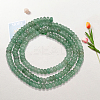 2 Strands Natural Green Aventurine Beads Strands G-PA0001-26-6