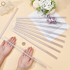 10 Sets PVC Poster Hanger Strip for Display AJEW-GF0012-37-1