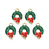 Rack Plating Alloy Enamel Charms LS-X-ENAM-N055-167-1