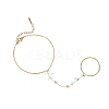 Gemstone Chip Link Chains for Women BJEW-G739-02G-5