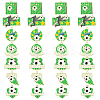 28Pcs 7 Styles Alloy Enamel Pendants FIND-SC0019-56-1