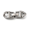 304 Stainless Steel Fold Over Clasps STAS-M119-05P-01-1