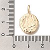 Brass Micro Pave Cubic Zirconia Pendants KK-U038-16G-3