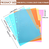 Paper Discbound Notebook Index Divider Sheets AJEW-WH20011-03A-2