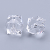Transparent Acrylic Beads X-TACR-Q259-6mm-V01-3