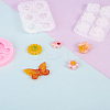 5Pcs 5 Style DIY Silicone Molds DIY-PJ0001-23-5