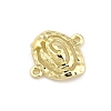 Zinc Alloy Links Connector Charms PALLOY-D311-004D-LG-3