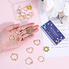 20Pcs 10 Styles Alloy Enamel Pendants ENAM-SC0004-12-3