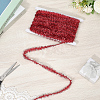 25 Yards Polyester Filigree Sparkle Tinsel Hanging Garland DIY-CY0001-97A-3