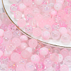 300Pcs 5 Styles Baking Paint Crackle Glass Bead Strands CCG-PA0001-07-1