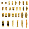 Tibetan Style Alloy Beads TIBEB-TA0001-19AG-2