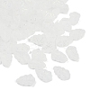 Frosted Transparent Acrylic Beads X1-OACR-P029-04B-01-2